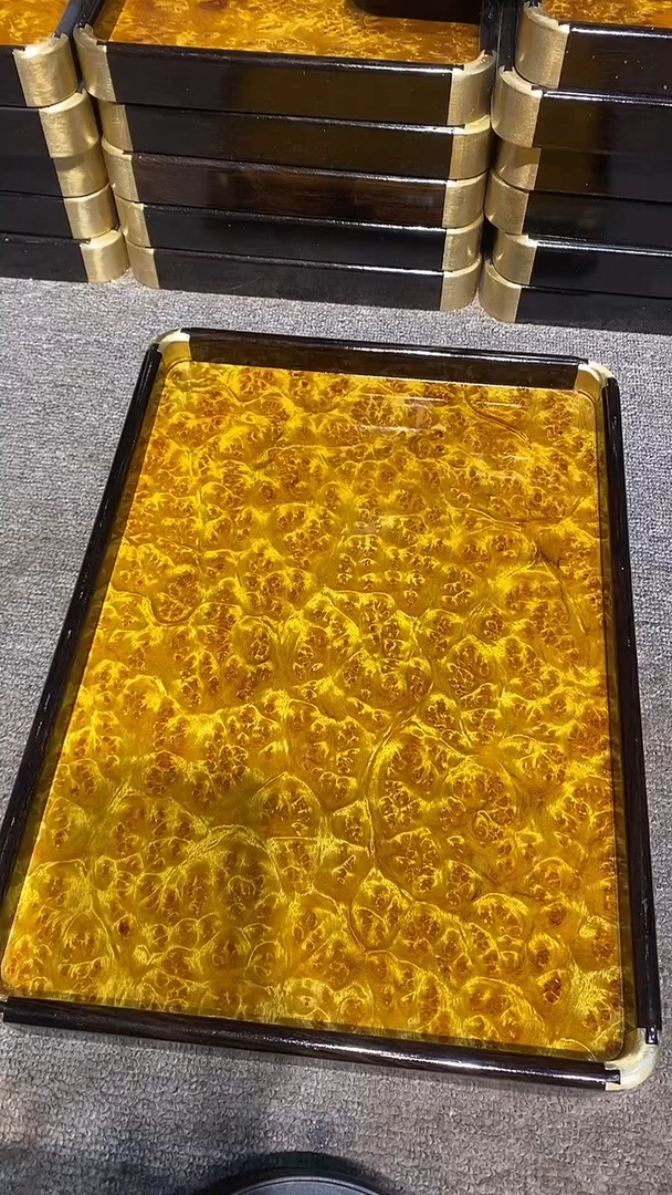 木木雕款用****2大茶盘一个