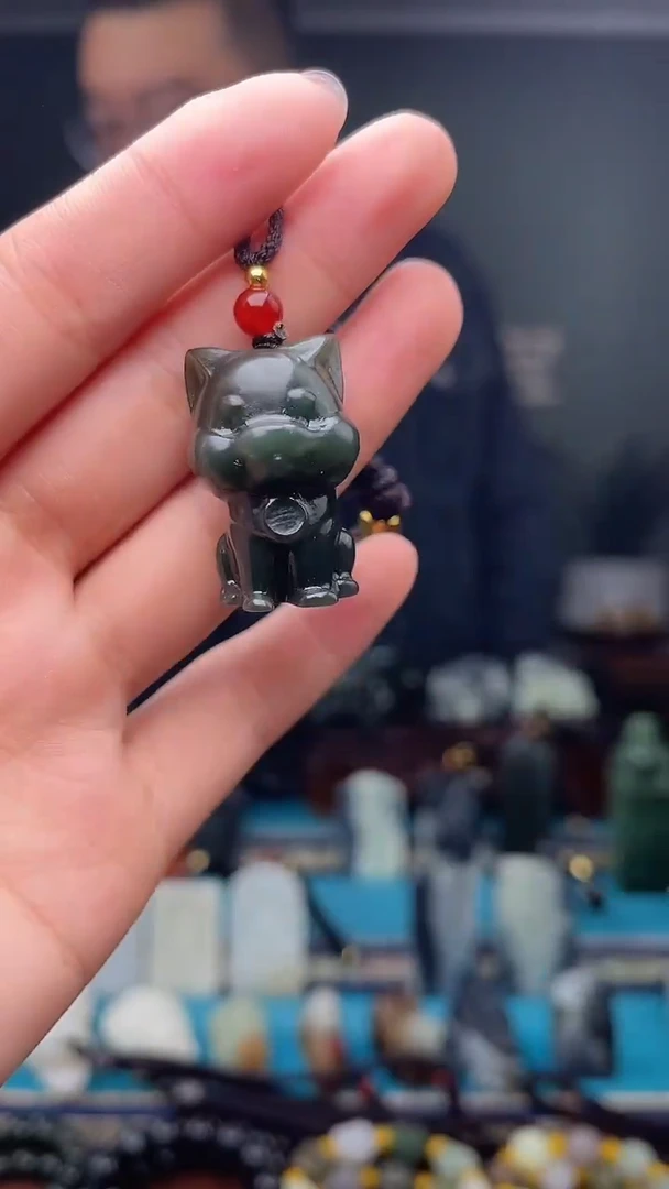 未镶嵌和田玉挂件1