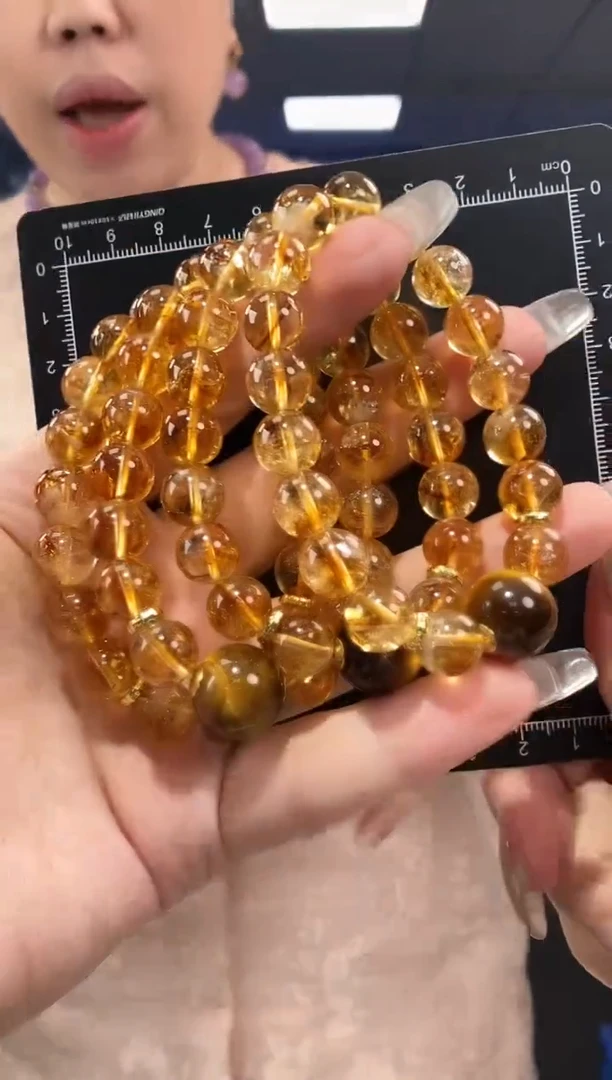 水晶手串未镶嵌多样性发货发其一