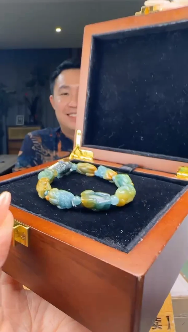 【闪购商品】翡翠手串未镶嵌多样性发一YJ@@960Q3J07642