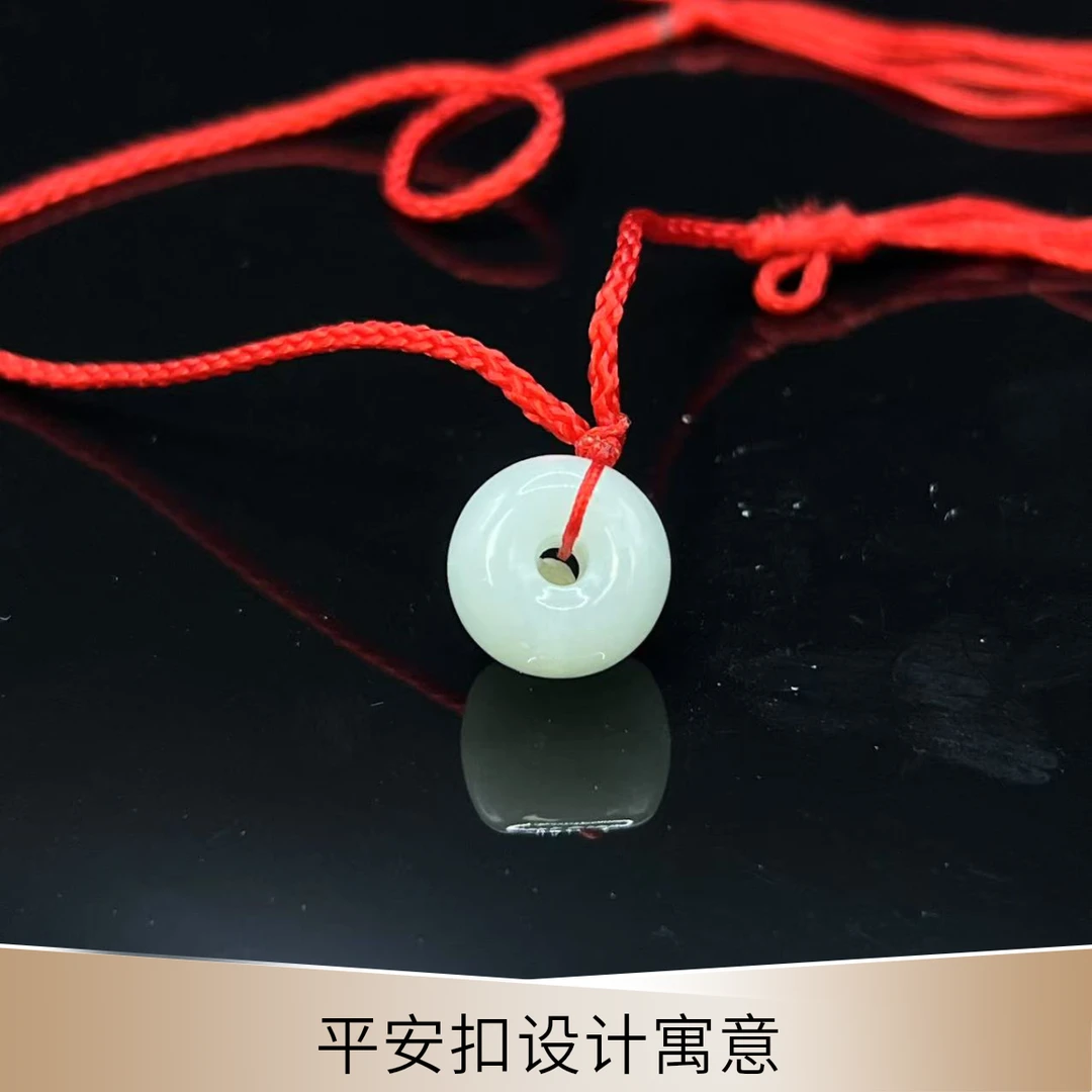 天然缅甸A货翡翠桶珠吊坠（多样性发其一） A041572