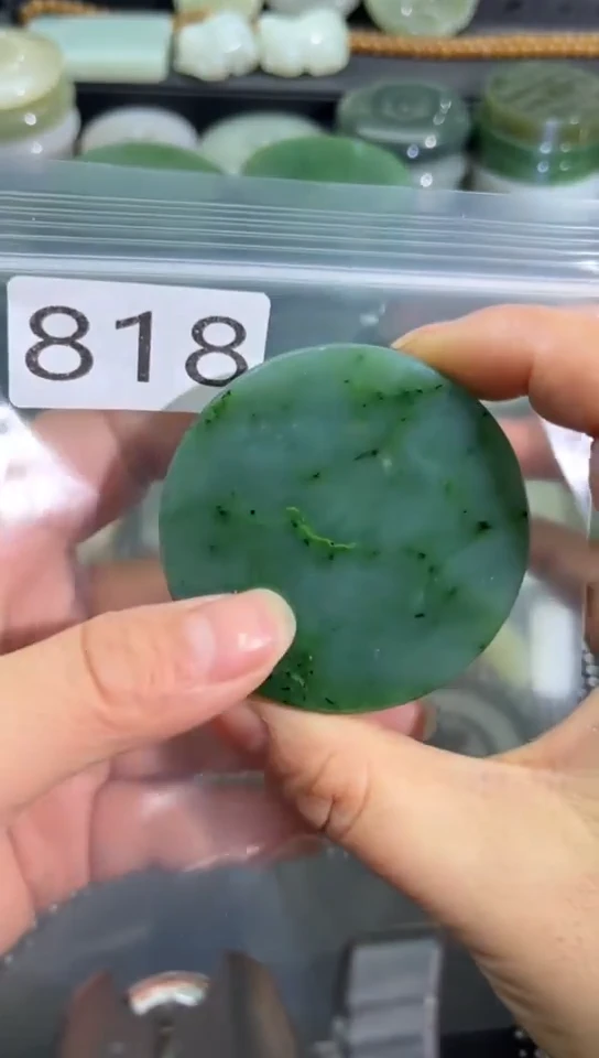 未镶嵌和田玉珠宝半成品镯芯