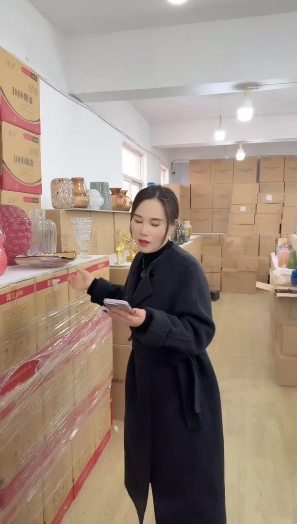 【闪购商品】无铅玻璃洛芙花器-k-早15 爱心盘