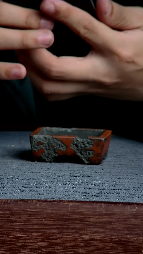 紫砂花盆5*3.5*1.5内径紫砂花盆