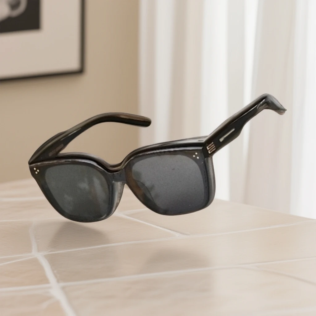 【雪雪直1-2】12/8（XL）男士网红潮流精美百搭街拍时尚 墨镜