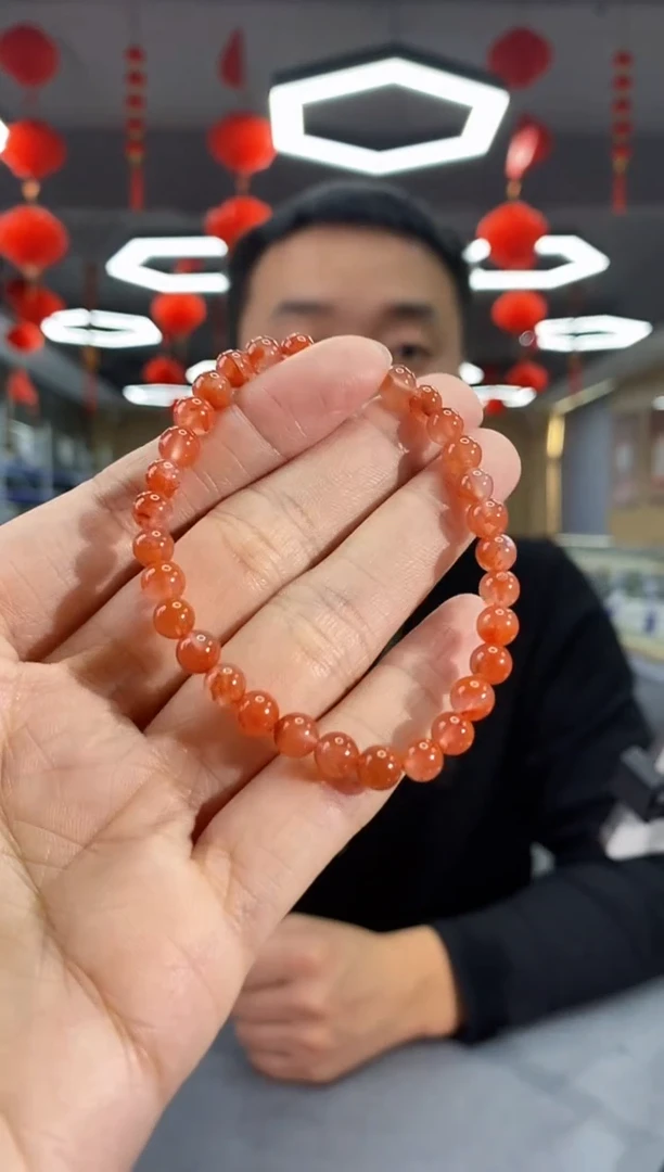 【闪购商品】南红玛瑙手链未镶嵌(颜色多样性拍一发一)yp