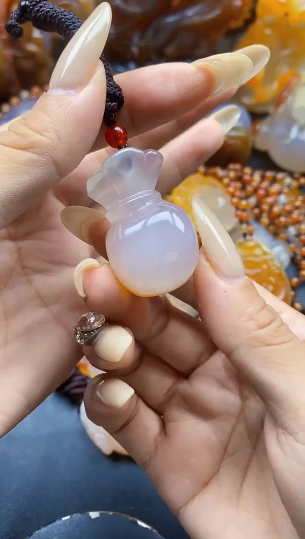 玛瑙/玉髓挂件未镶嵌ll