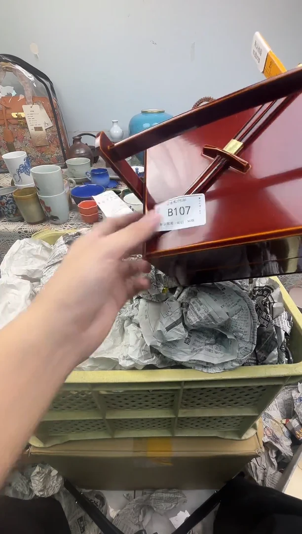 陶瓷小****食锦福定闪链接 B107