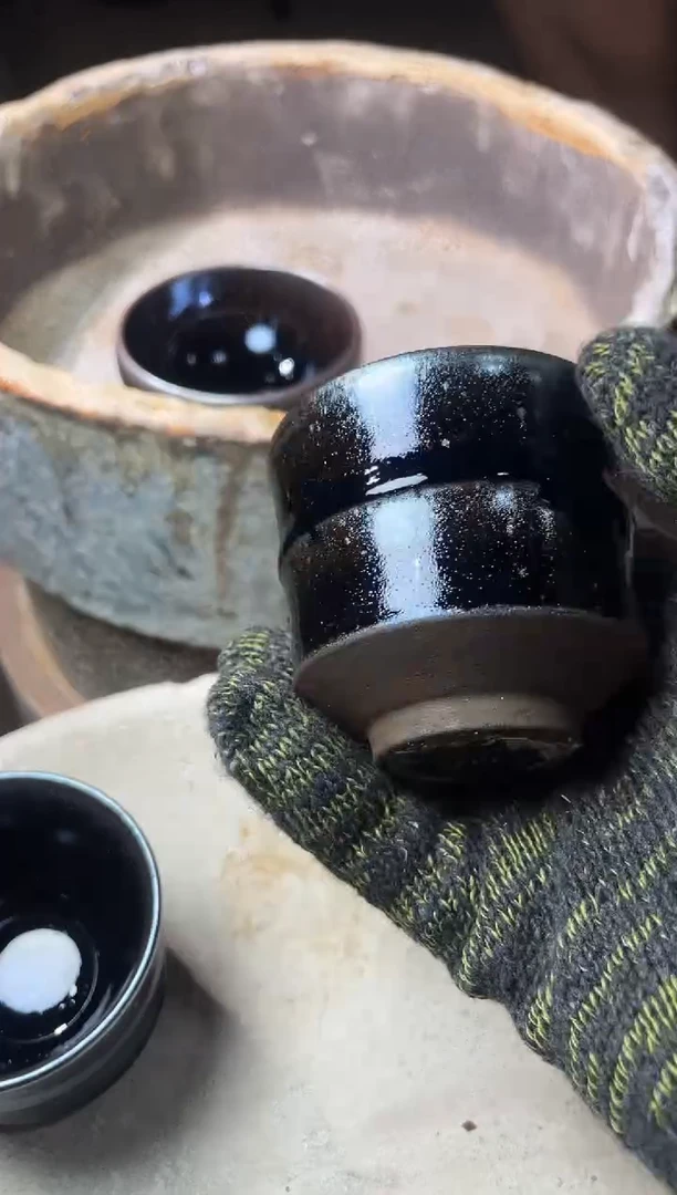 茶盏62  叶紫建盏叶紫建盏