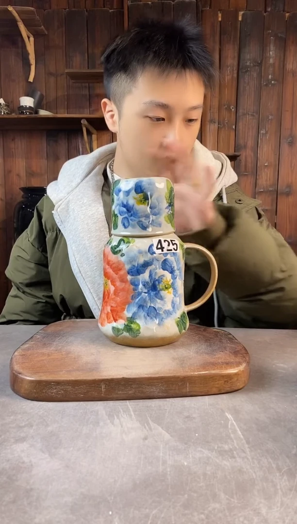 碗425，手工手绘，超值陶瓷！