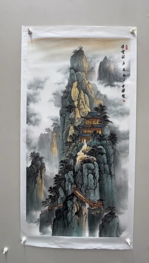 国画王东圃精品作品