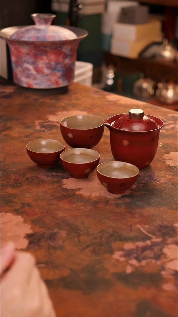 【闪购商品】陶瓷茶具（无礼盒无茶盘）@@A11710