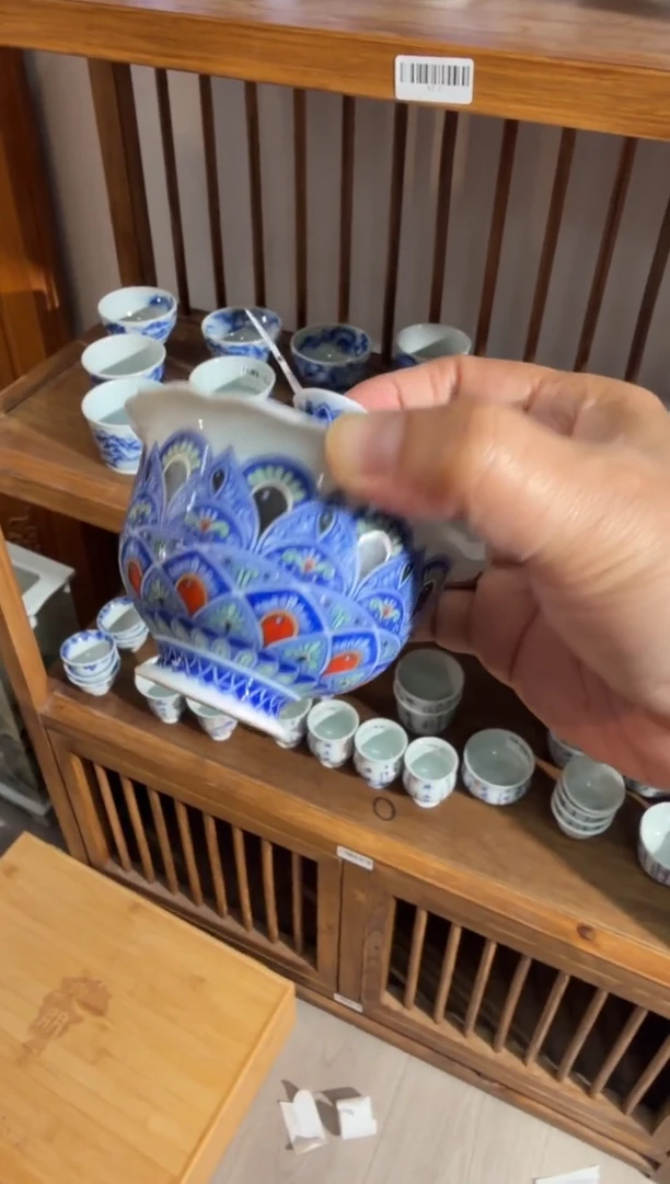 瓷片X075家庭瓷器日用摆件
