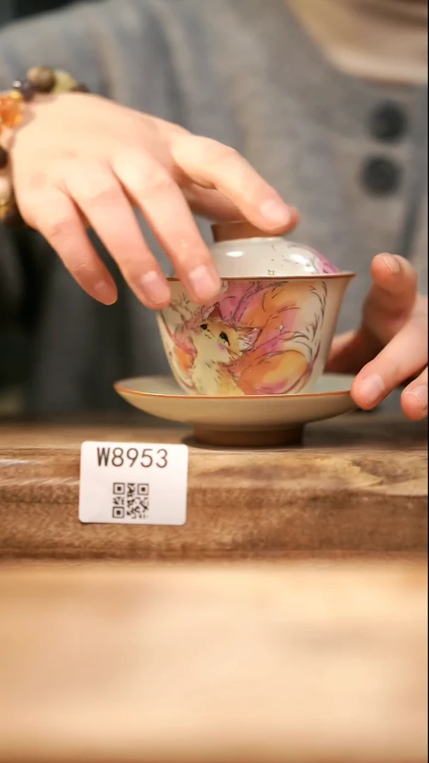 【经典福利】/ 盖碗@@W8953