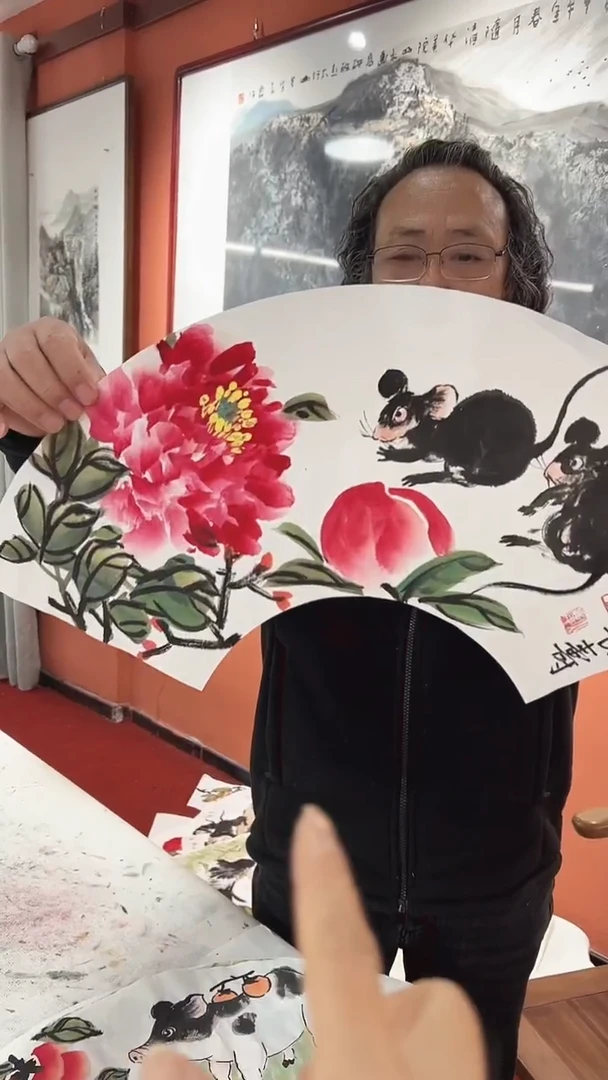 国画李火庆/国画/花鸟