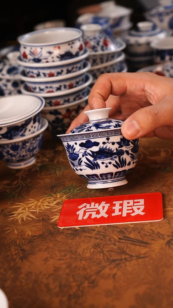 景德镇手工手绘茶器-96