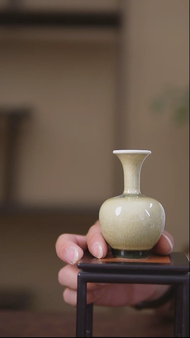 摆件景德镇陶瓷小花瓶69