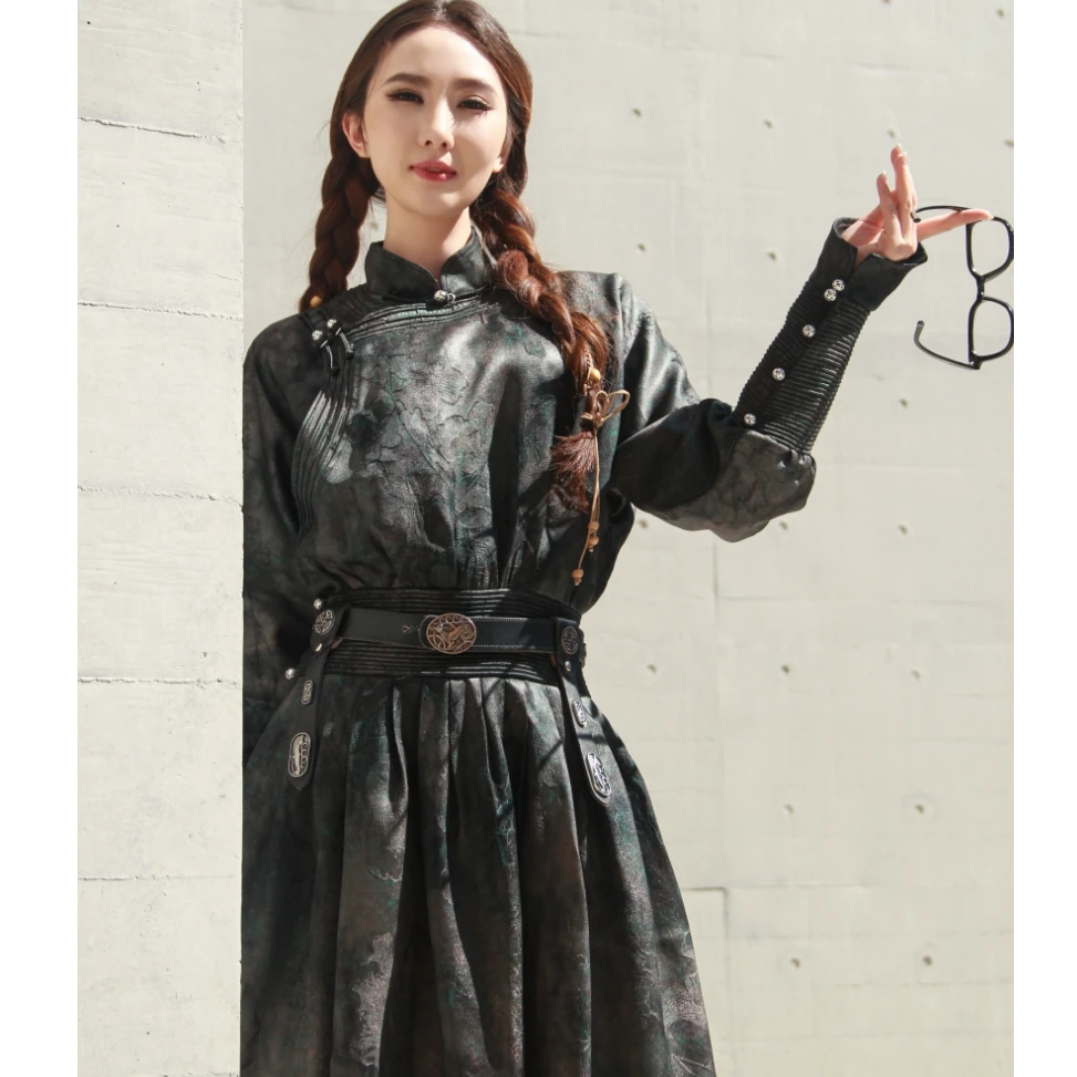 呼和蒙元素【男女同款传统袍子】