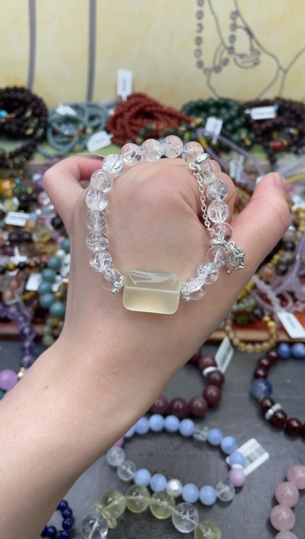 未镶嵌手链水晶444