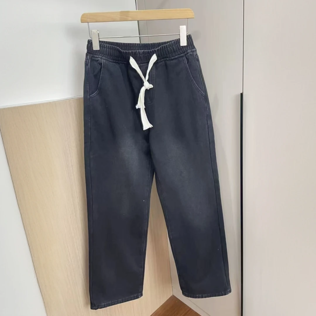 235休闲牛仔直筒裤---z