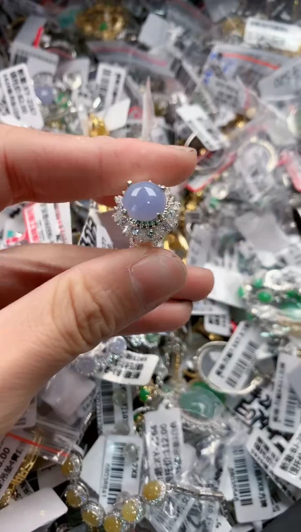 未镶嵌戒指翡翠444    7