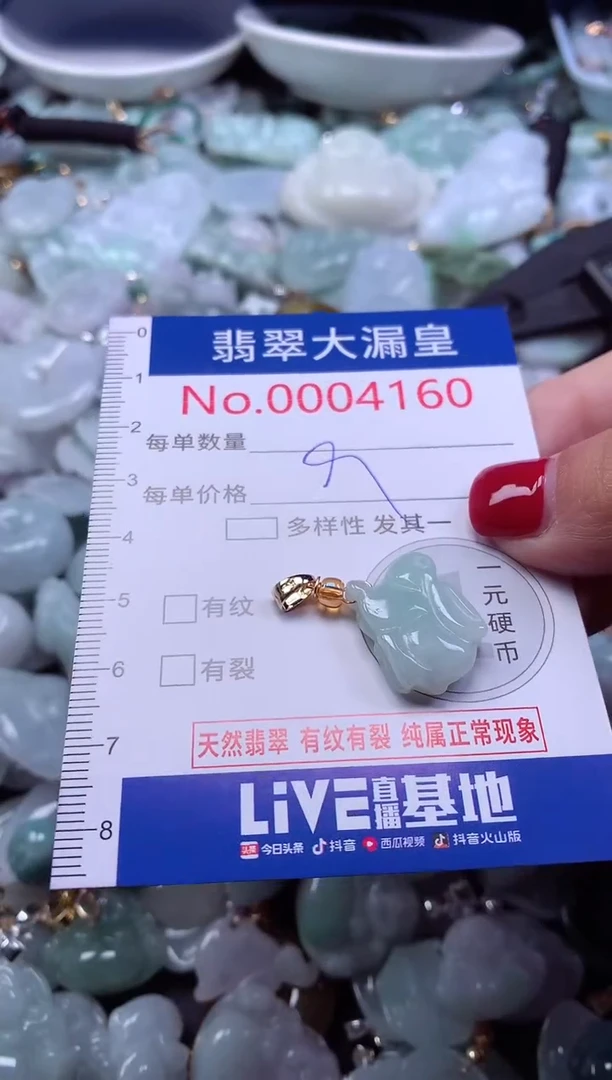 颈饰未镶嵌翡翠4160