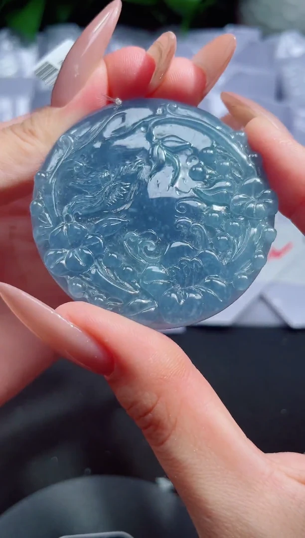 颈饰未镶嵌翡翠翡翠多样性发其一