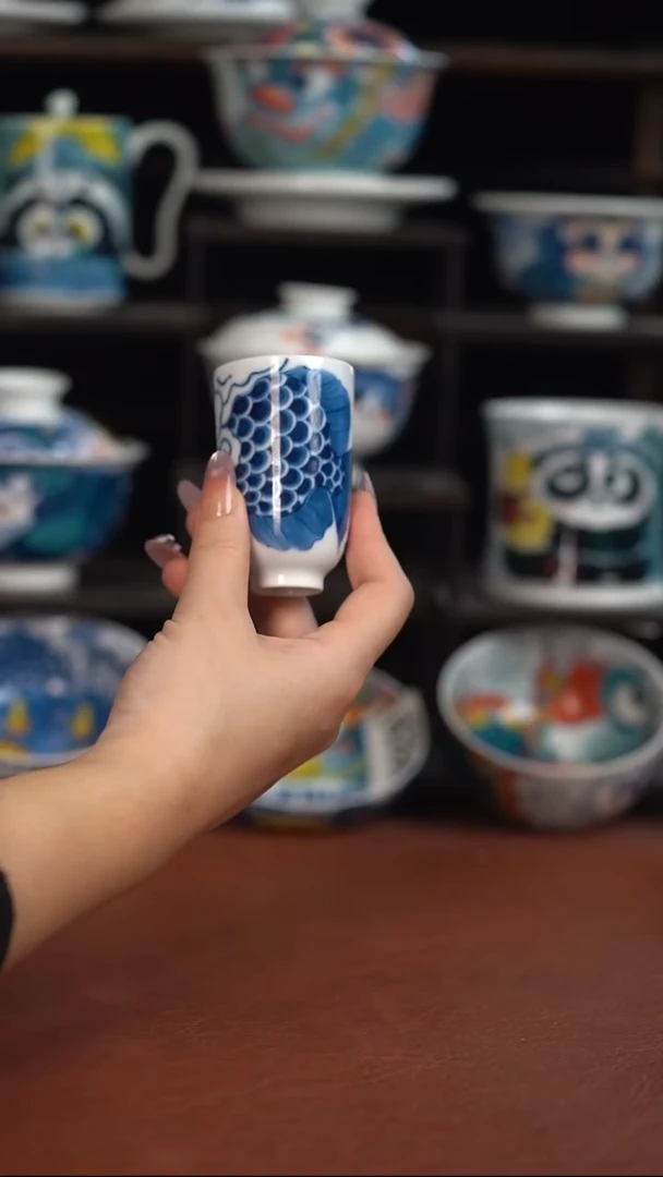 昨明手绘闻香杯（清仓福利）