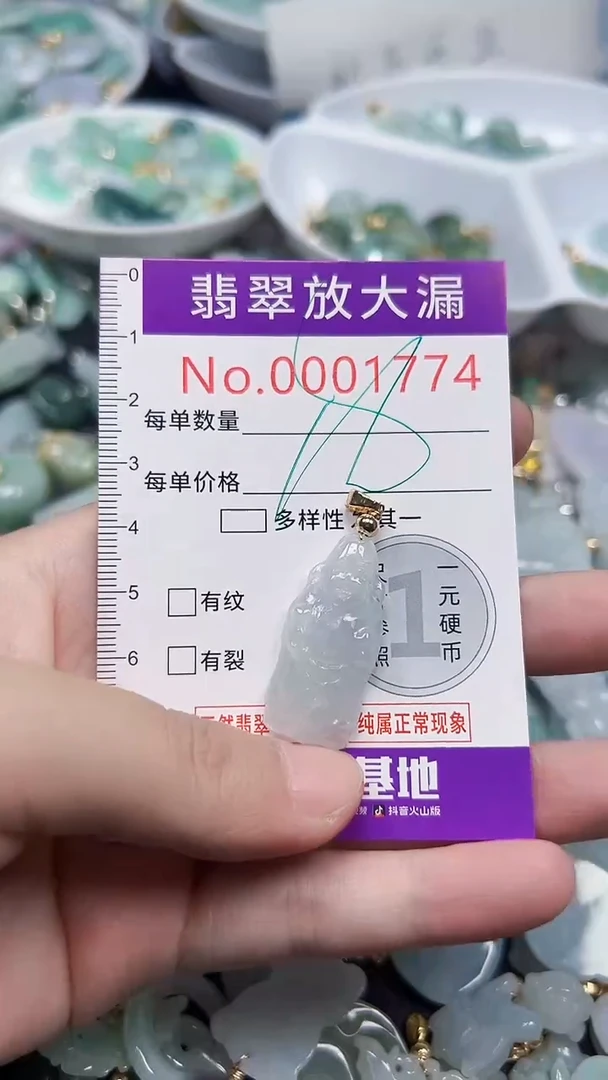 颈饰未镶嵌翡翠1774