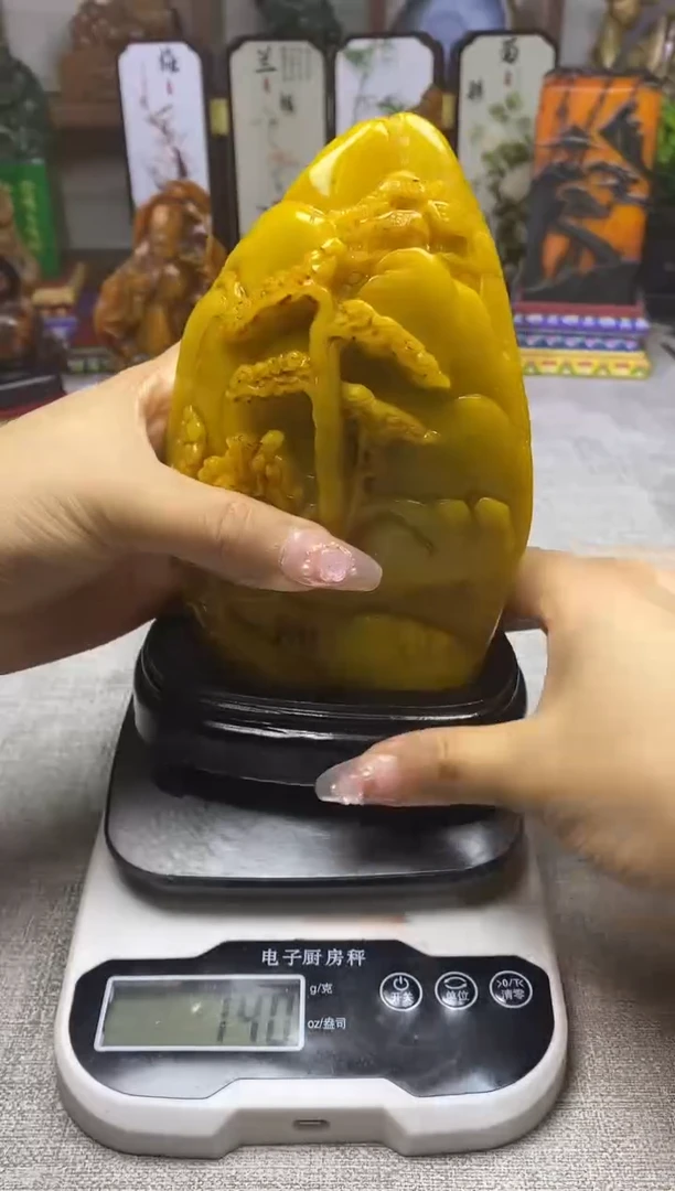 寿山石印石纯天然石料