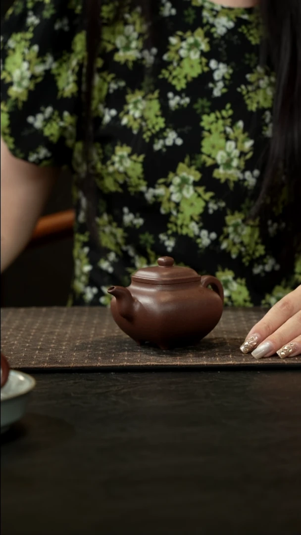 茶壶紫砂天青泥传炉150cc