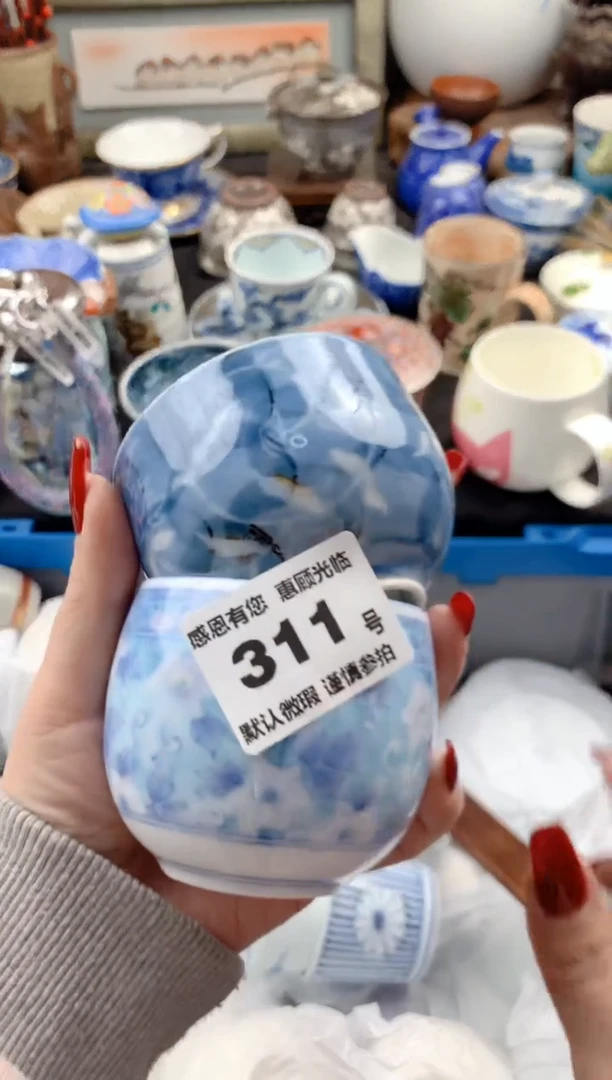 【闪购商品】瓷片311号九姑娘工艺品瓷器