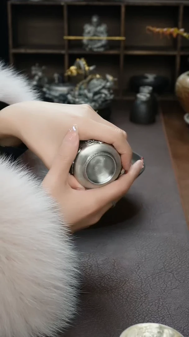 【闪购商品】境秋银杯高定茶周边