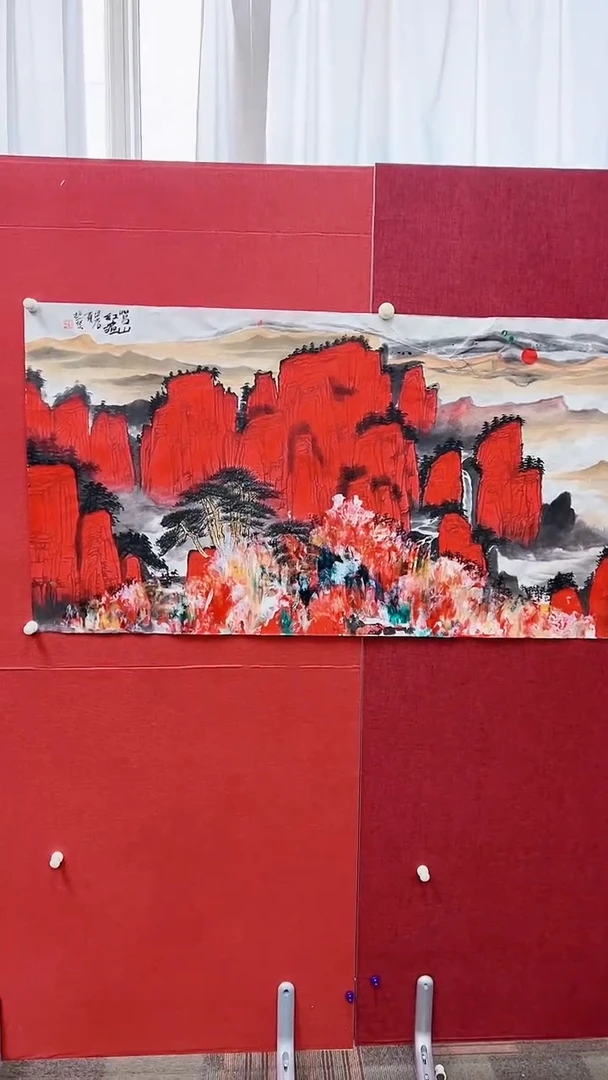 【闪购商品】绘画赵燮绘画8平尺金袍抽象山水