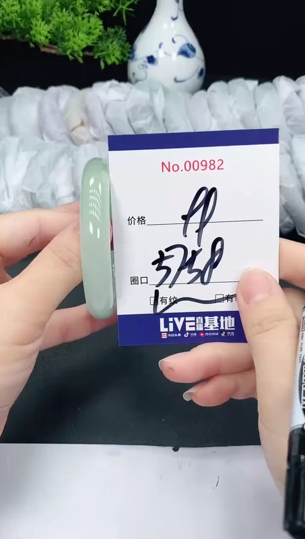 未镶嵌手镯翡翠982