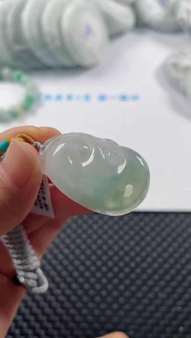 颈饰未镶嵌翡翠基地发货H 7659 如意