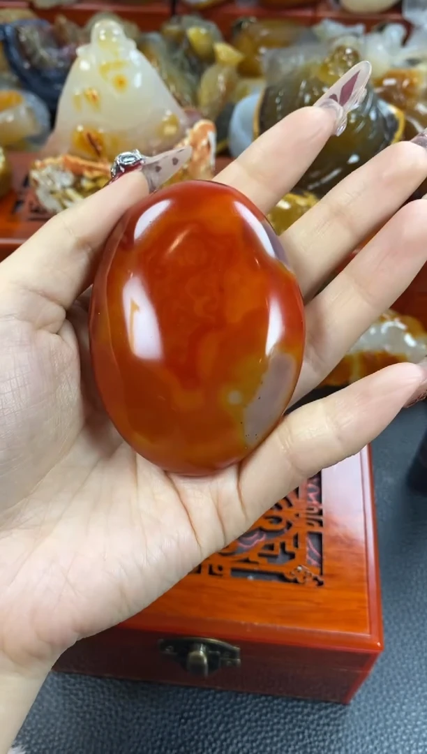 【闪购商品】玛瑙/玉髓手把未镶嵌1