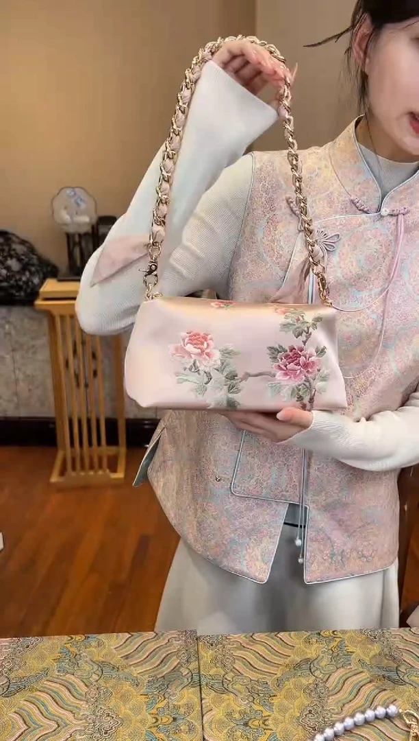 刺绣苏绣手工刺绣包包