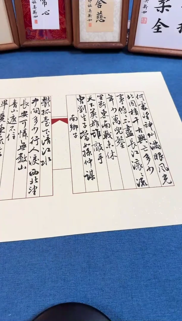 书法蔡罕老师书法作品