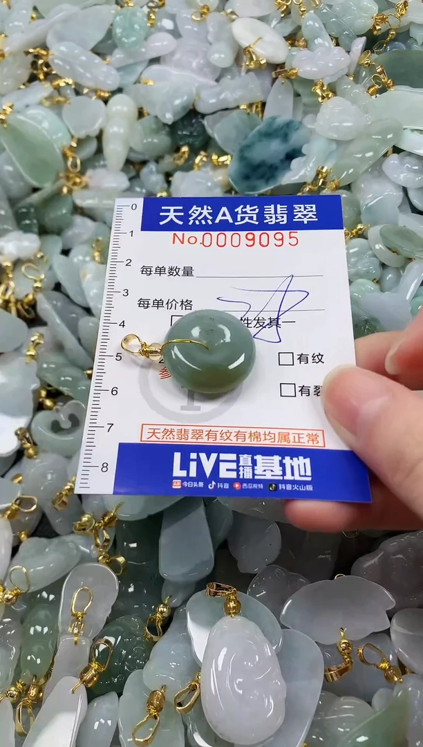 颈饰未镶嵌翡翠纯天然a货翡翠