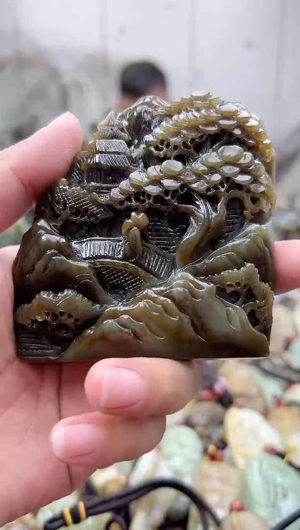 【闪购商品】和田玉摆件未镶嵌1