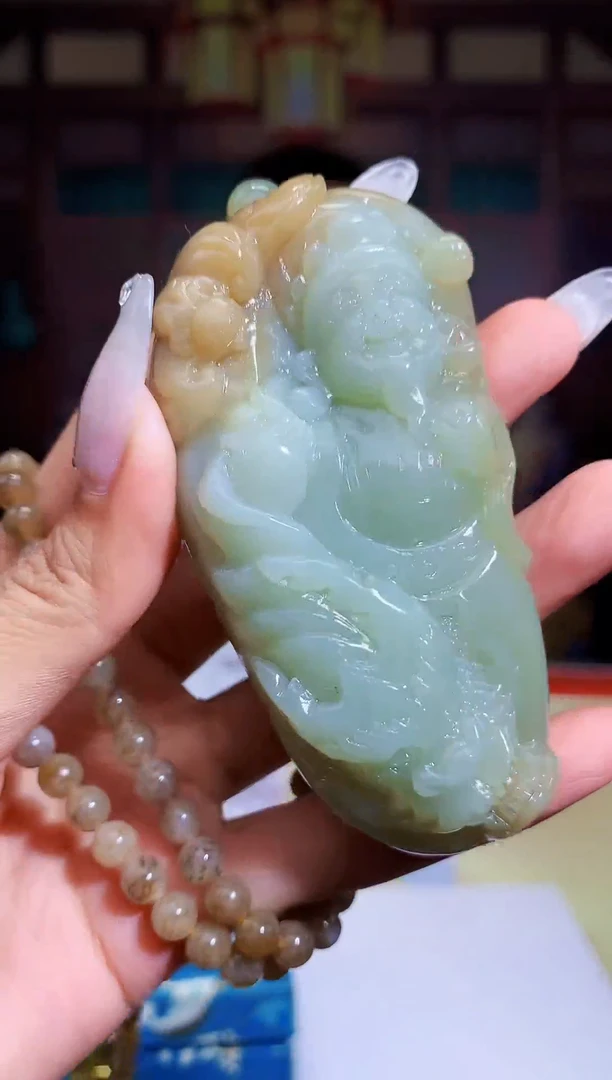定制和田玉boss天然和田玉（拍一发一）