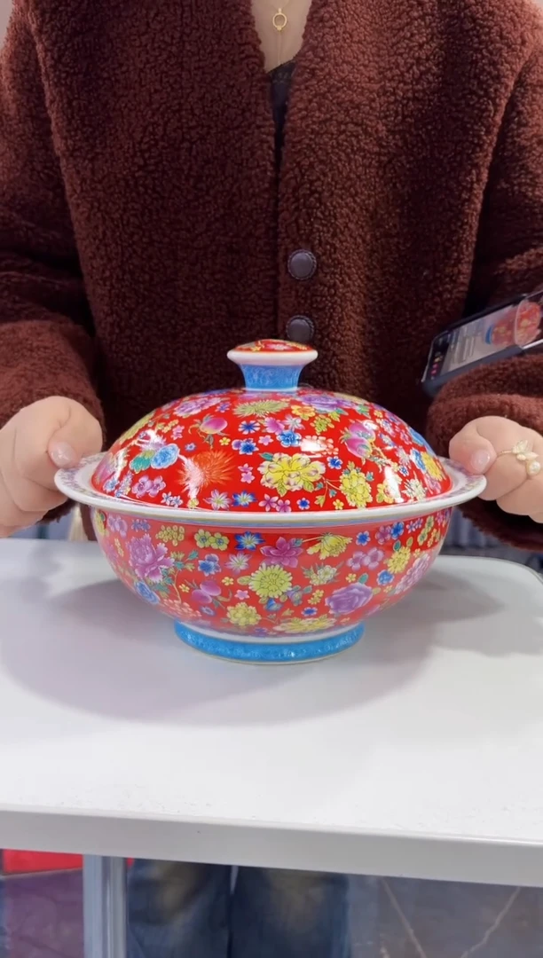 珐琅10英寸大汤堡1个