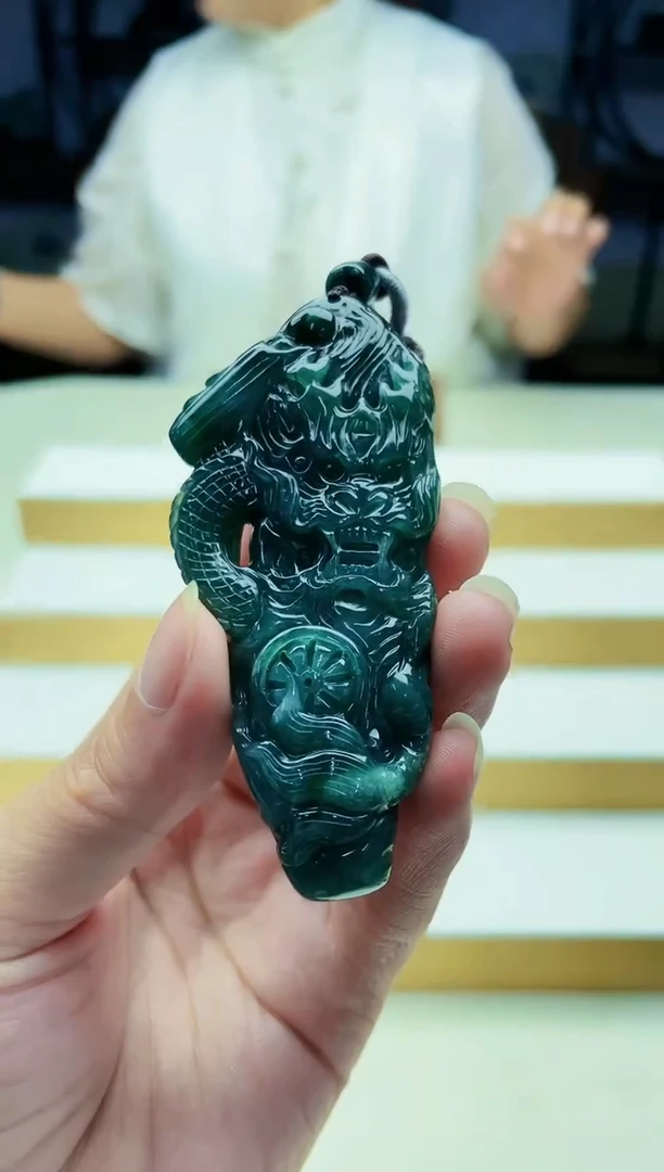 未镶嵌定制翡翠毛货09190079