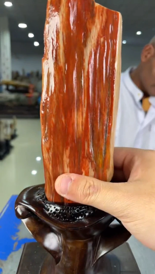 【闪购商品】硅化玉摆件未镶嵌6