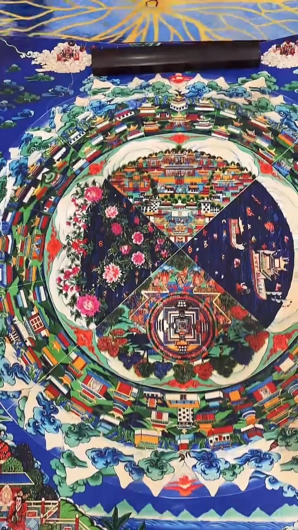 卷轴画唐卡16027