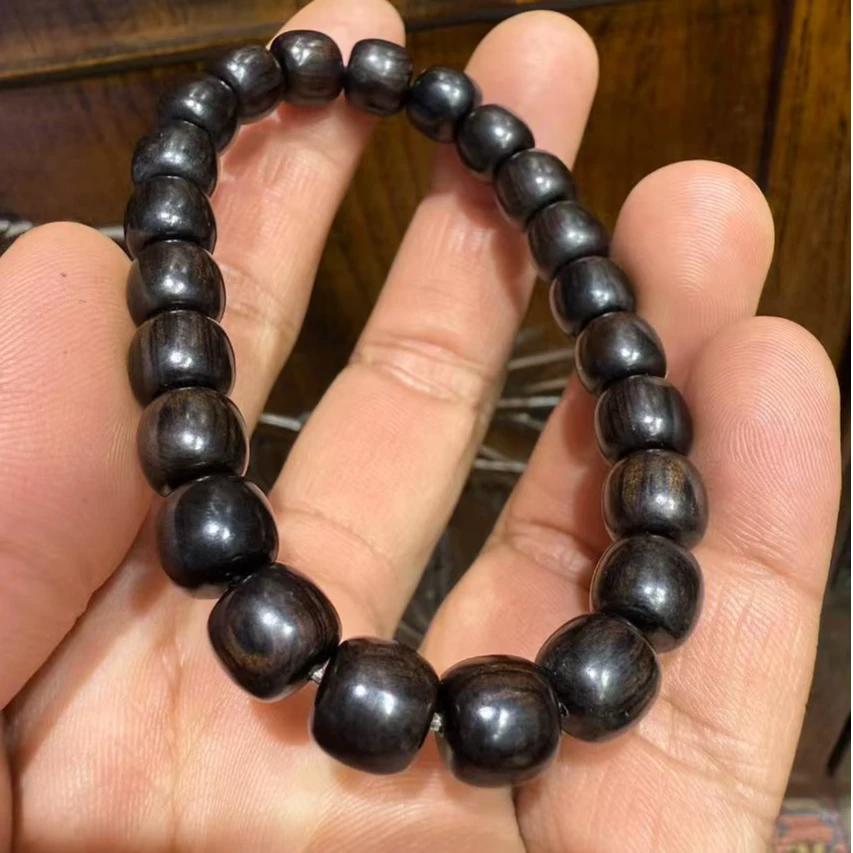【上新了故宫文创】9mm乌木手串老型珠