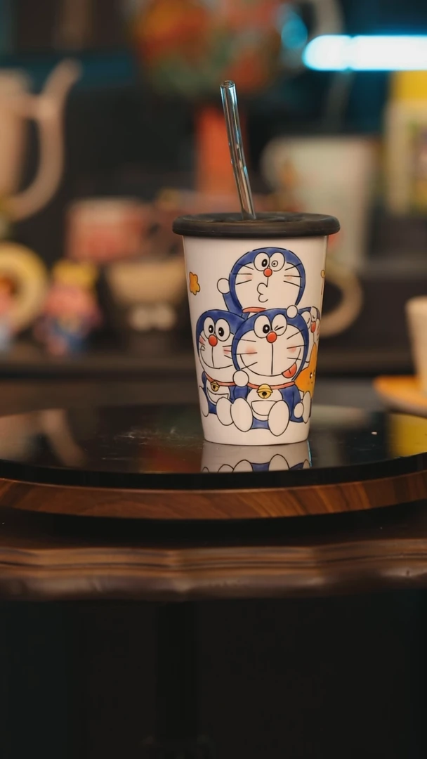 【闪购商品】摆件景德镇釉下彩绘设计师款陶瓷