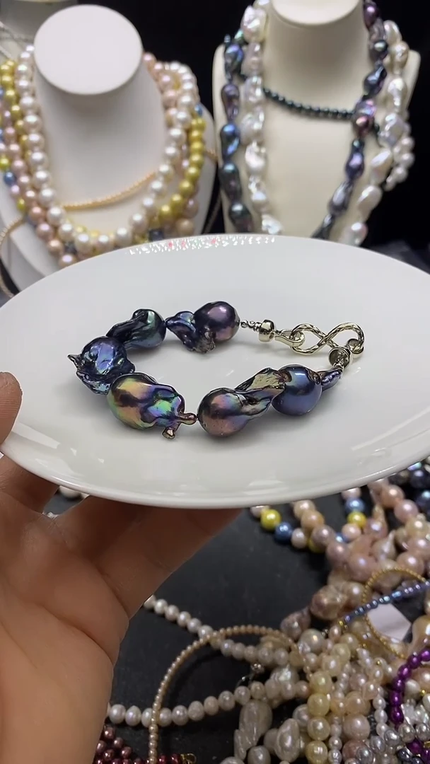 颈饰未镶嵌淡水珍珠多人手链