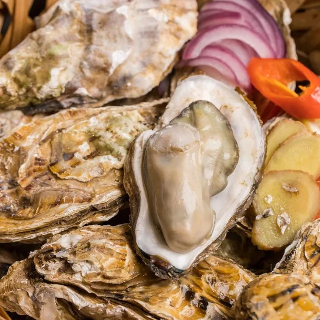 新鲜现开大蚝肉1斤 广东生蚝特别好吃